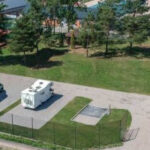 Camper Park z lotu ptaka