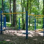 Park linowy plac zabaw