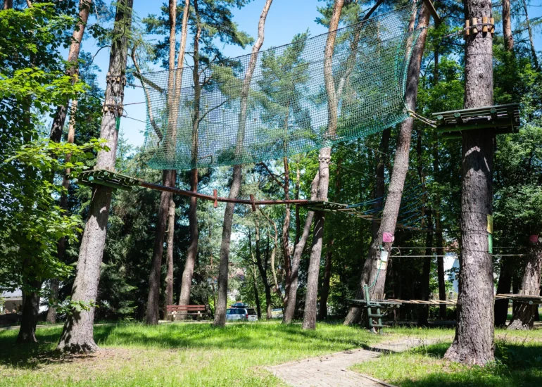 Park linowy trasa